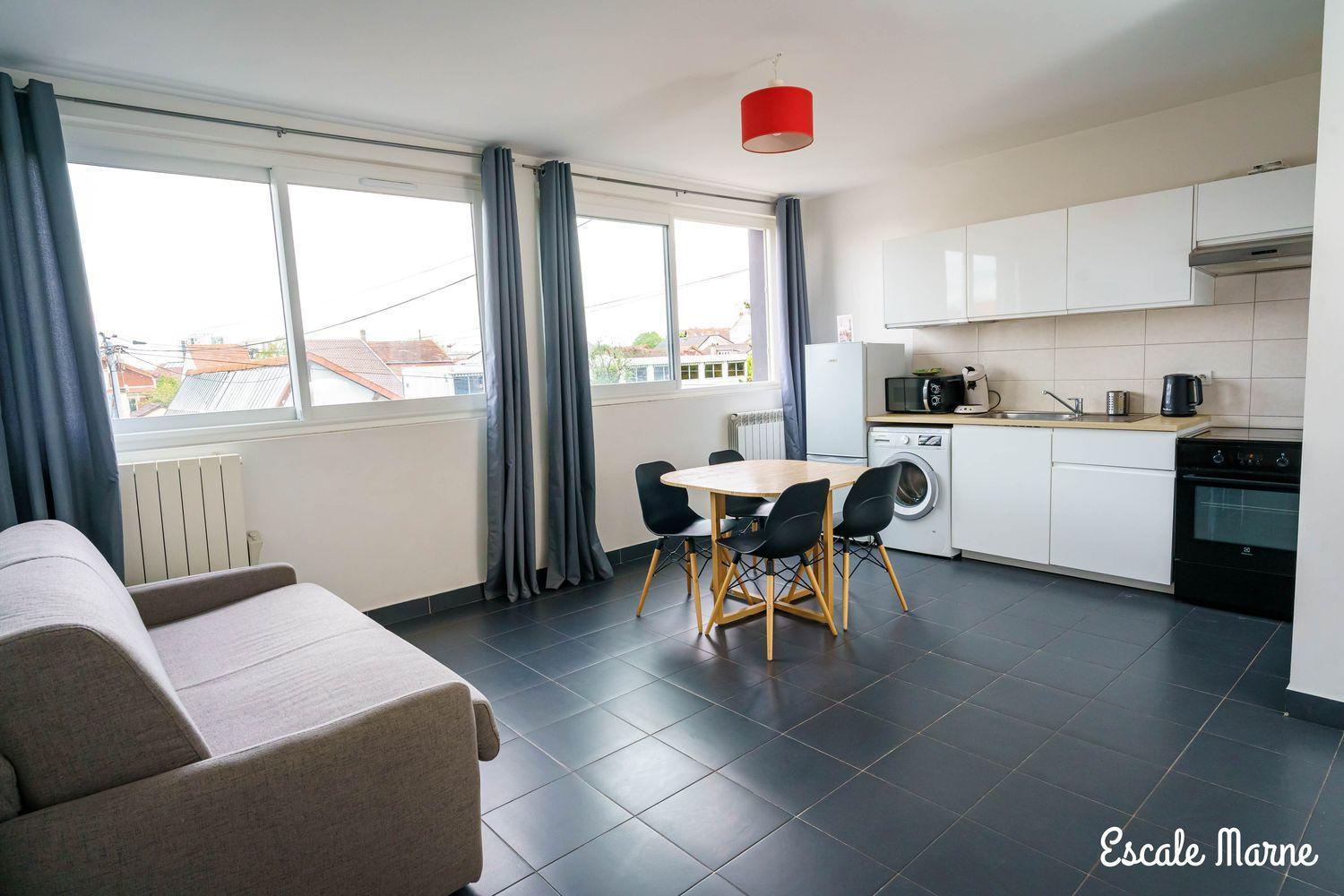 Escale-Marne Fr - 202 - Free Parking - Free Luggage Storage - All Equipped - Linen Included - Washing Machine - 10Mn Walk Metro 8 - Rer A - Panoramic View - From 1 To 14 Guests Maisons-Alfort Habitación foto